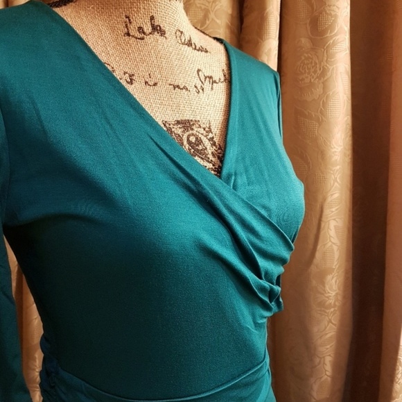 New Gilli Boutique Teal Maxi Dress Tall - Picture 4 of 8